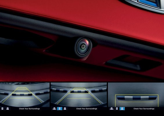 MULTI‑ANGLE REAR VIEW CAMERA