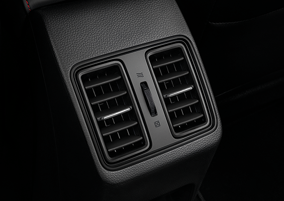REAR AIR CONDITIONING VENTILATION