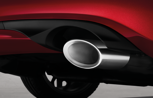 TAILPIPE WITH CHROME FINISHER